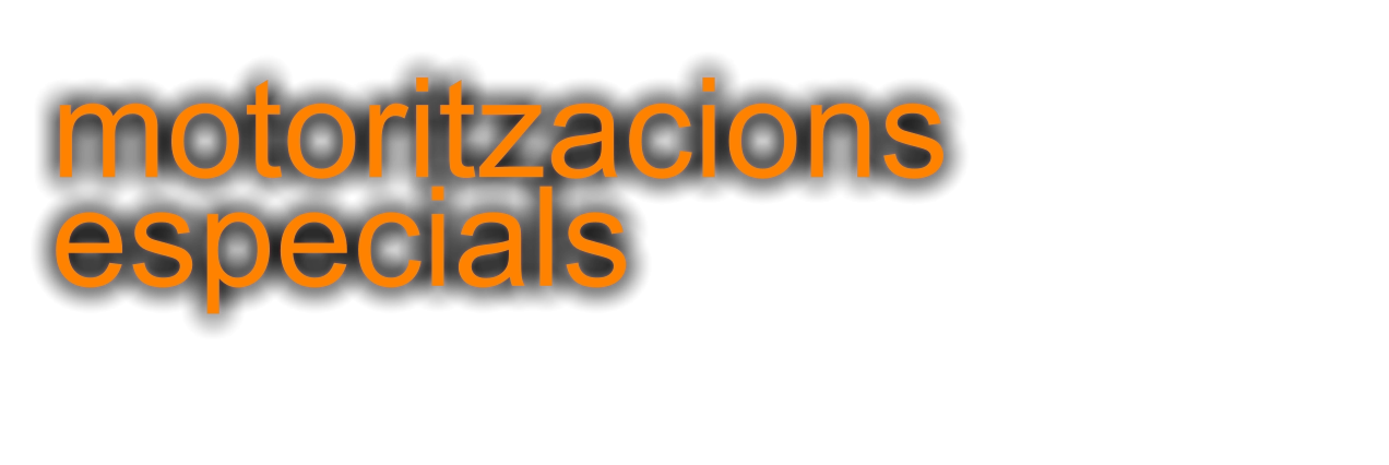 motoritzacions especials