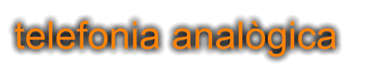 telefonia analògica