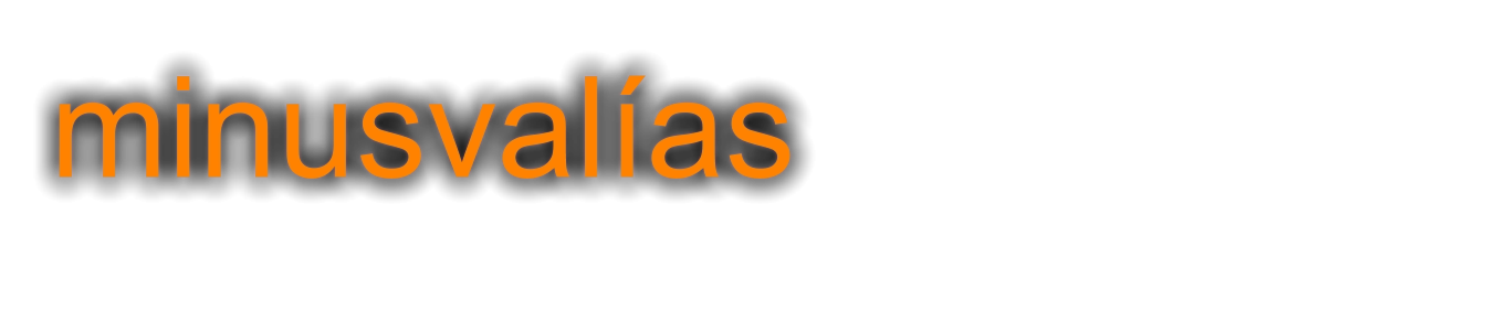 minusvalías