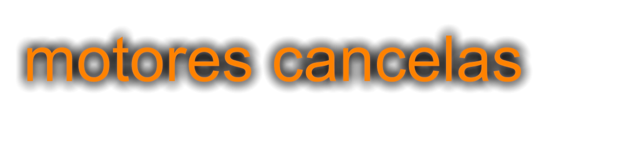 motores cancelas